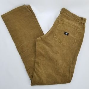 Krew K Slims Curduroy Brown Pants Men's Size 32